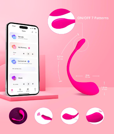 Lush 2 siêu phẩm của Lovense điều khiển Bluetooth không giới hạn