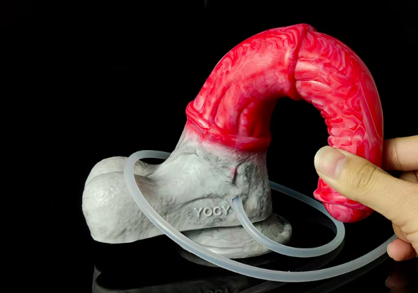 Dương vật giả silicone bắn tinh FAAK YOCY kích thích nữ giải tỏa