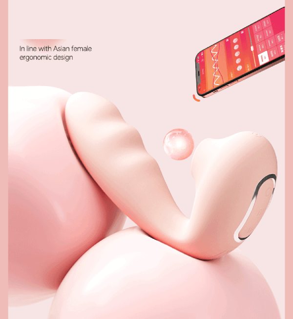Máy massage Svakom Tara H 2 đầu rung hút sưởi ấm app điều khiển
