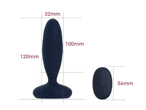 Đồ chơi hậu môn Svakom Jordan massage tuyến tiền liệt điều khiển app