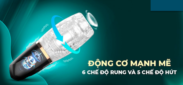 Âm đạo giả FunnyMee rung hút mạnh kích thích cực đã cho nam
