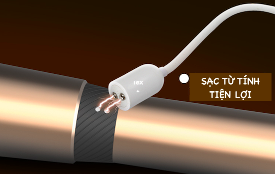 Chày rung Leten Lightning AV Stick Version 3 máy massage phiên bản cao cấp