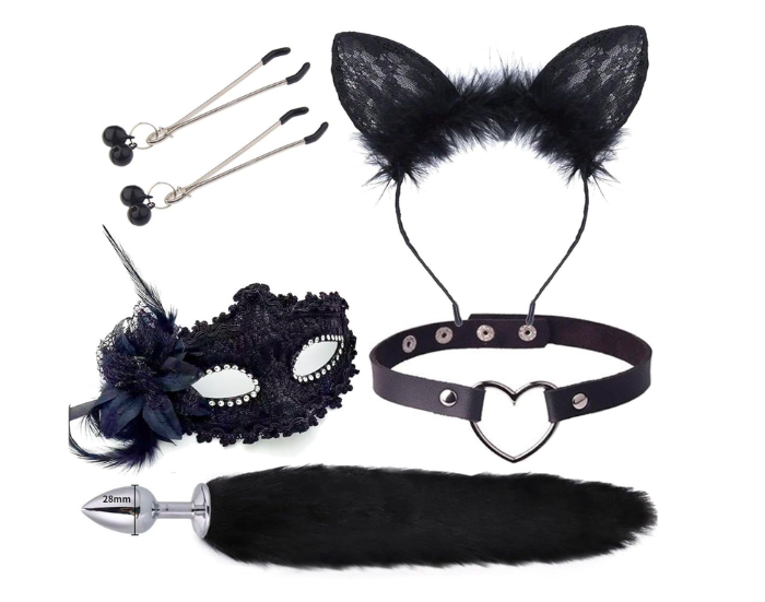 Bộ Cosplay Hồ Ly Nhiều Màu Siêu Dễ Thương đồ chơi BDSM