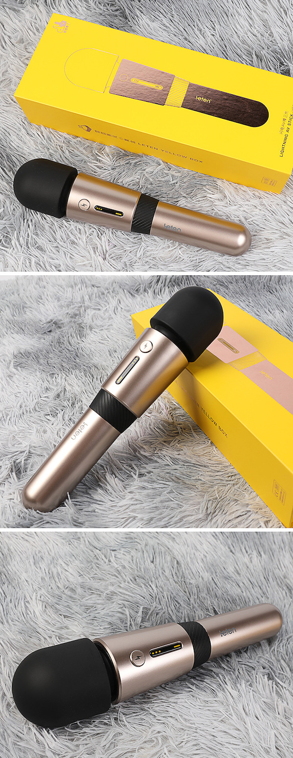 Chày rung Leten Lightning AV Stick Version 3 máy massage phiên bản cao cấp