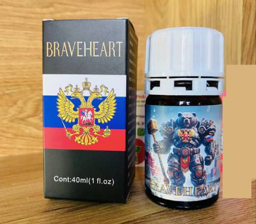 Popper Braveheart 40ml chính hãng PWD Popper Braveheart 40ml chính hãng PWD