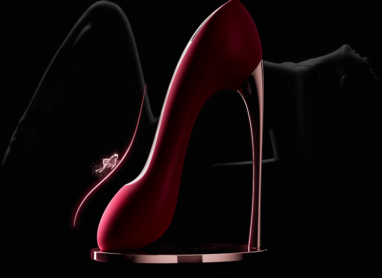 Máy massage Svakom Hill Shoe hai đầu rung bú hút cực đã