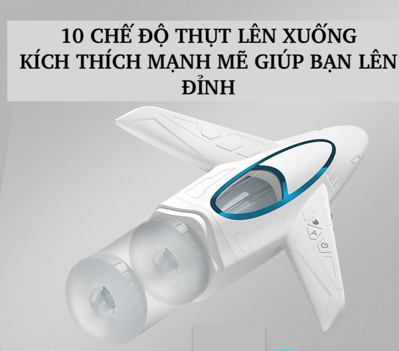 Âm đạo giả máy bay thương mại rung thụt toả nhiệt 42 độ