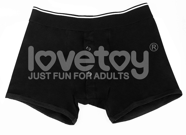 Quần short đeo dương vật trứng rung Lovetoy Ingen silicon cao cấp