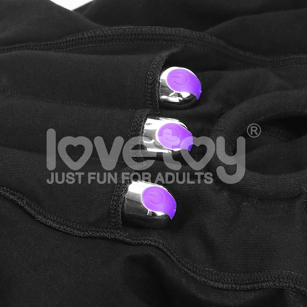 Quần short đeo dương vật trứng rung Lovetoy Ingen silicon cao cấp