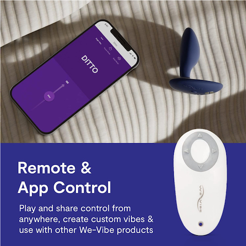 Phích cắm cao cấp We-Vibe Ditto điều khiển từ xa app remote an toàn