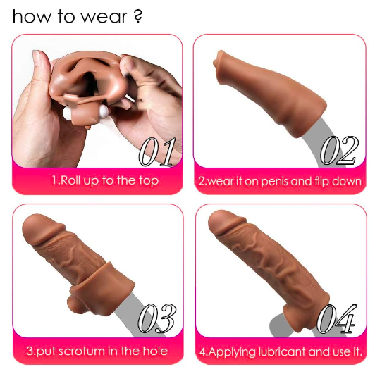 Bao cao su đôn dên Yeain Lock Love God of War rung tăng kích thước