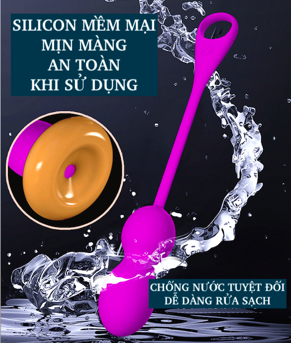 Trứng rung Pretty Love Elvira se khít âm đạo điều khiển app