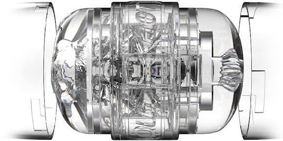 Fleshlight Riley Reid cốc thủ dâm 2 đầu trong suốt mô phỏng chân thật