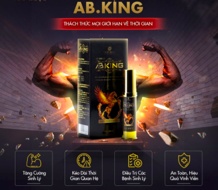 Chai xịt AB King - Linh Miu tăng cường sinh lý nam giới