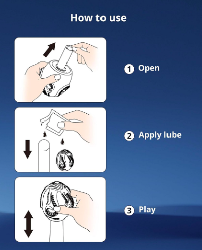 Âm đạo giả nhỏ gọn dạng trứng silicone Lovense Kraken siêu mềm co giãn ngụy trang