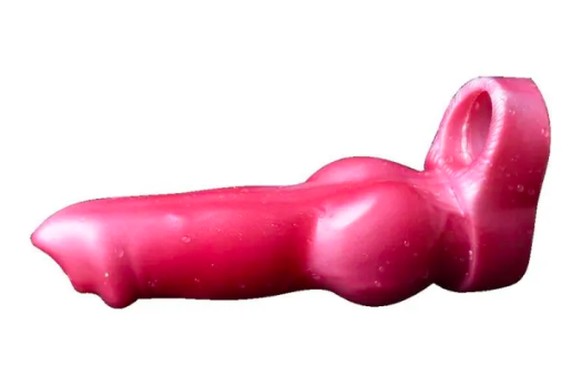 Bao cao su đôn dên FRRK FR‑303 giống dương vật của chó sói có quai đeo