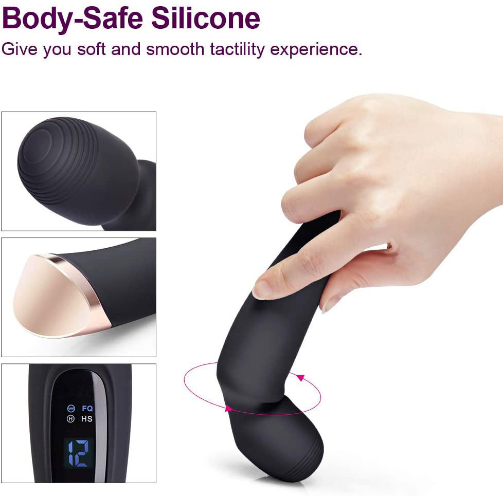 Chày rung Zini Magic Wand xoay 360 độ massage điểm G hiệu quả cao