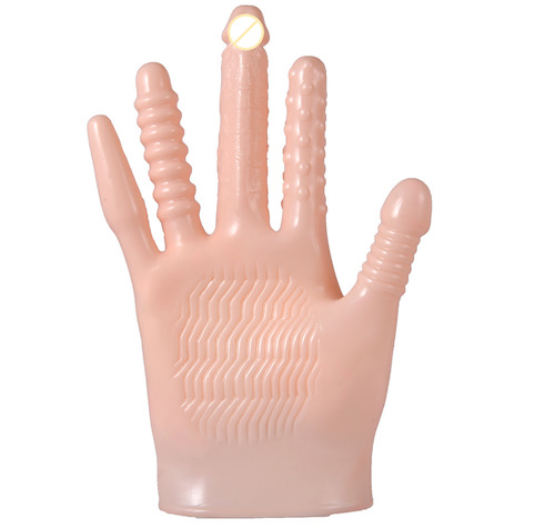 Bao Tay Tự Sướng Có Rung Ngón Giữa Gân Gai