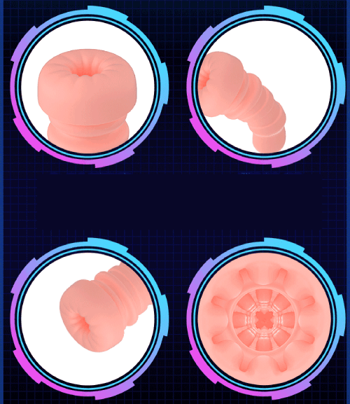 Âm đạo giả đa năng Space Sex rung thụt sưởi ấm tự động