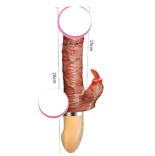 Dương vật giả rung thụt liếm Long Love kích thích điểm G âm vật cực khoái