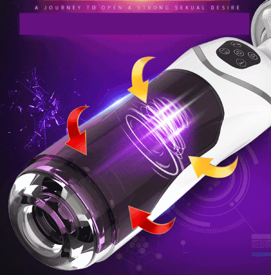 Máy âm đạo LC EasyLove xoay thụt rung bú mút tự động