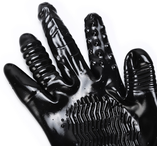 Bao Tay Tự Sướng Có Rung Ngón Giữa Gân Gai