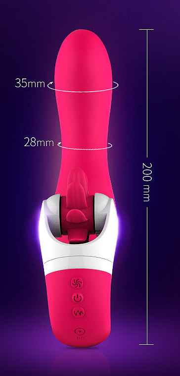 Dương vật giả Chi Dave kèm lưỡi liếm rung xoay bú mút