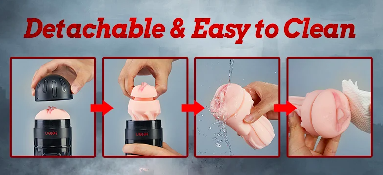 Âm đạo giả tự động nhiều chế rung điều khiển bằng ứng dụng sạc điện - Leten Thunder