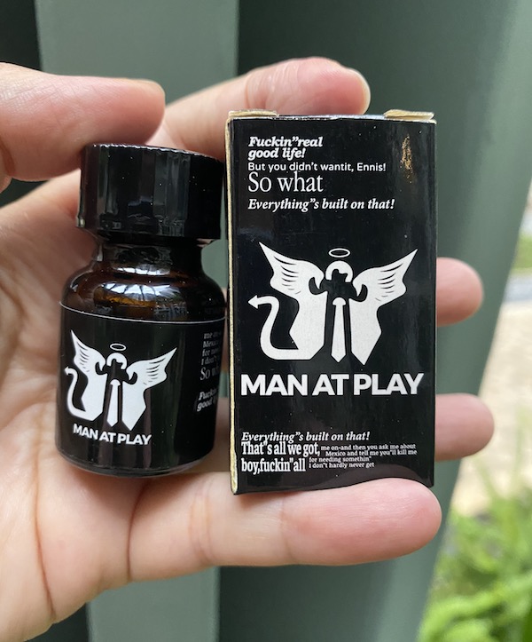 Popper Man At Play đen 10ml chính hãng cho Top Bot cực mạnh