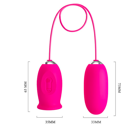 Trứng rung Pretty Love Daisy 12 chế độ rung lưỡi bú liếm chống nước