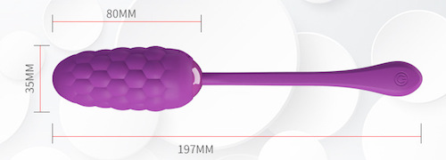 Trứng rung PrettyLove Maria không dây 12 chế độ điểm G