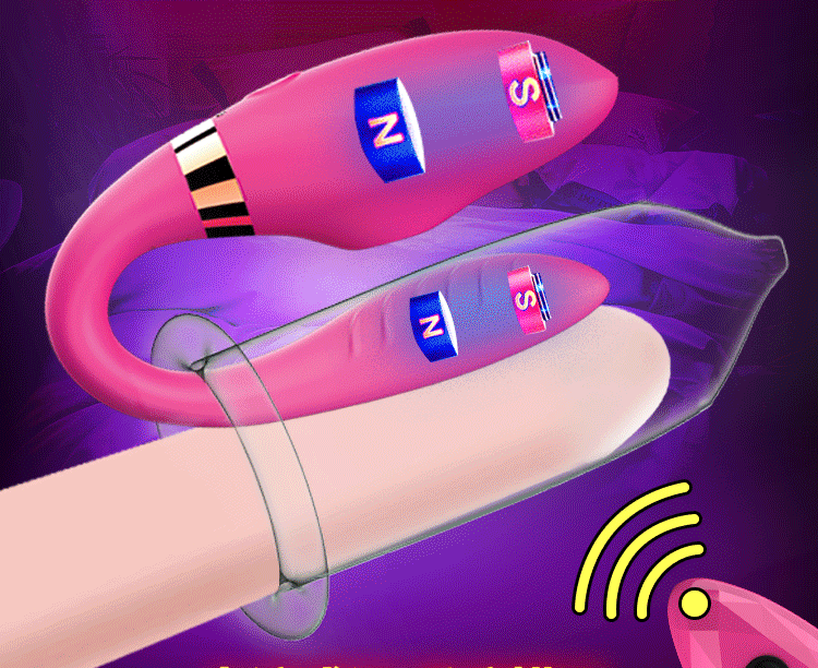 Trứng rung Dibe 2 đầu chữ C rung bú mút thổi điều khiển từ xa