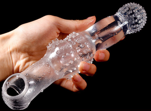 Bao cao su đôn dên BigMac gân gai rung mạnh có quai đeo