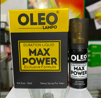 Chai xịt Oleo Lampo Max Power 12ml kéo dài thời gian quan hệ