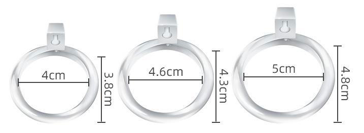 Khóa dương vật nhựa cứng Mizzzee tăng kích thích cho cuộc yêu BDSM