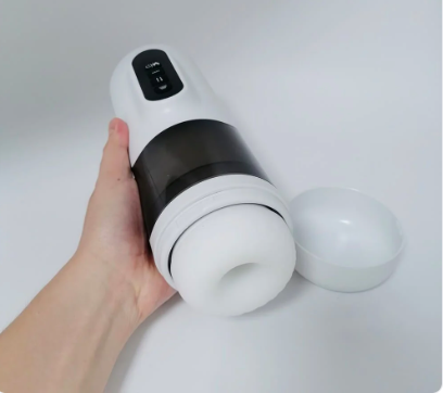 Âm đạo giả Toyschool White rung xoay đa chế độ lõi silicon tháo rời