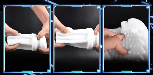 Âm đạo giả đa năng Doyola T380 rung thụt co bóp bú mút tự động