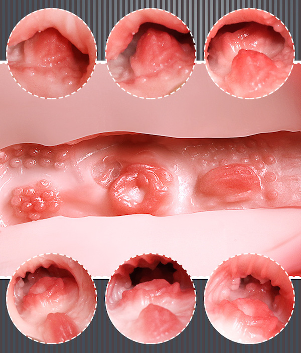 Búp bê tình dục Silicon bán thân 800g âm đạo giả nguyên khối giống thật