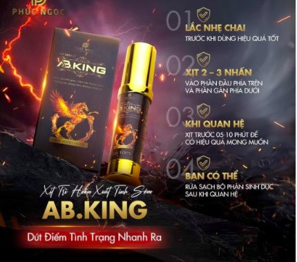 Chai xịt AB King - Linh Miu tăng cường sinh lý nam giới