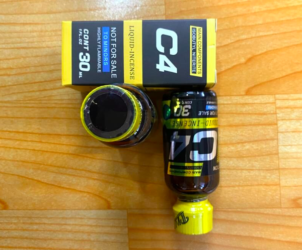 Popper C4 vàng 30ml chính hãng PWD Mỹ chai hít kích thích loại mạnh