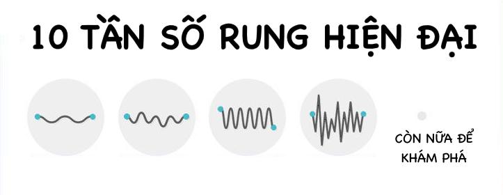 Dương vật giả tai thỏ gắn quần chip rung Lilo We Love 2 đầu massage