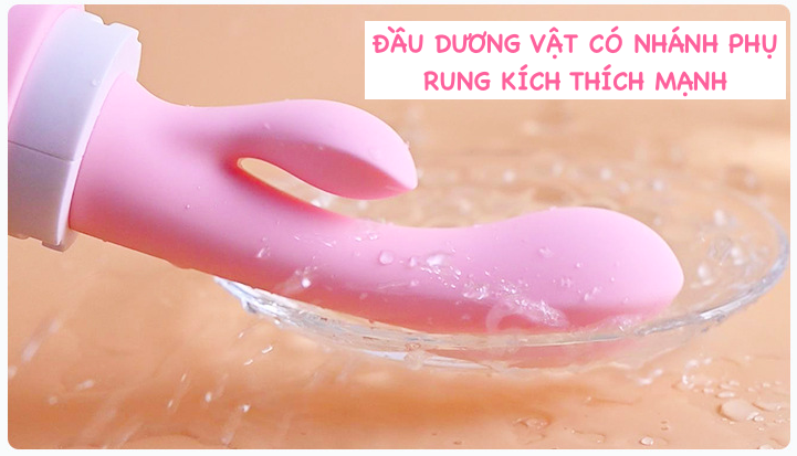Chày rung 2 đầu Lilo B2113 massage 10 chế độ rung mạnh mẽ