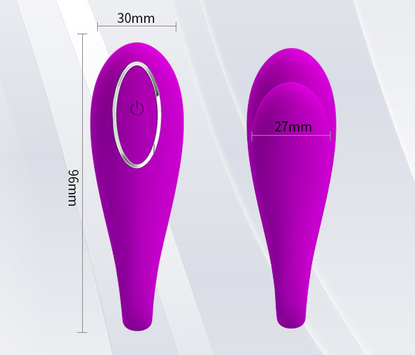 Trứng rung tình yêu 2 đầu Prettylove Algernon máy massage điểm G không dây