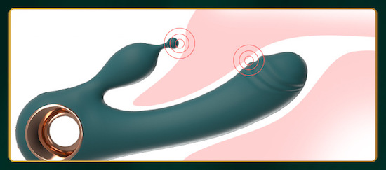 Dương vật giả Lilo rung 2 nhánh massage điểm G chống nước