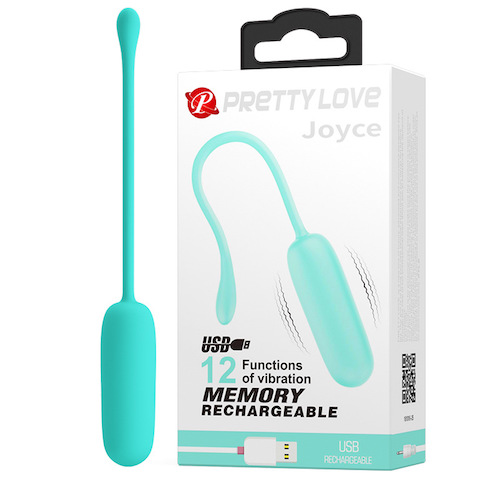 Trứng rung tình yêu Prettylove Joyce siêu nhỏ 12 chế độ rung