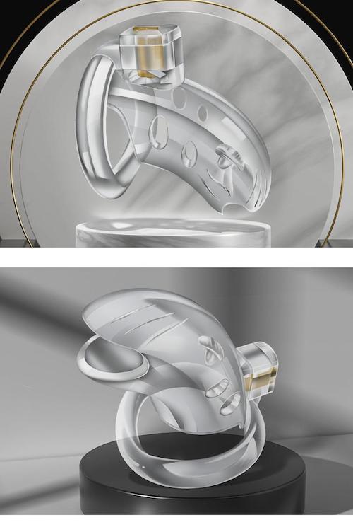 Khóa dương vật nhựa cứng Mizzzee tăng kích thích cho cuộc yêu BDSM