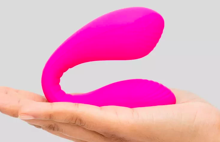 Lovense Quake máy rung điểm G âm vật điều khiển từ xa đôi đầu pin sạc