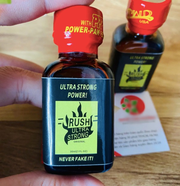 Popper RUSH ULTRA STRONG ORIGINAL 30ml Chính Hãng Mỹ PWD Popper RUSH ULTRA STRONG ORIGINAL 30ml Chính Hãng Mỹ PWD
