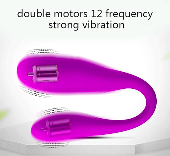 Trứng rung tình yêu 2 đầu Prettylove Algernon máy massage điểm G không dây