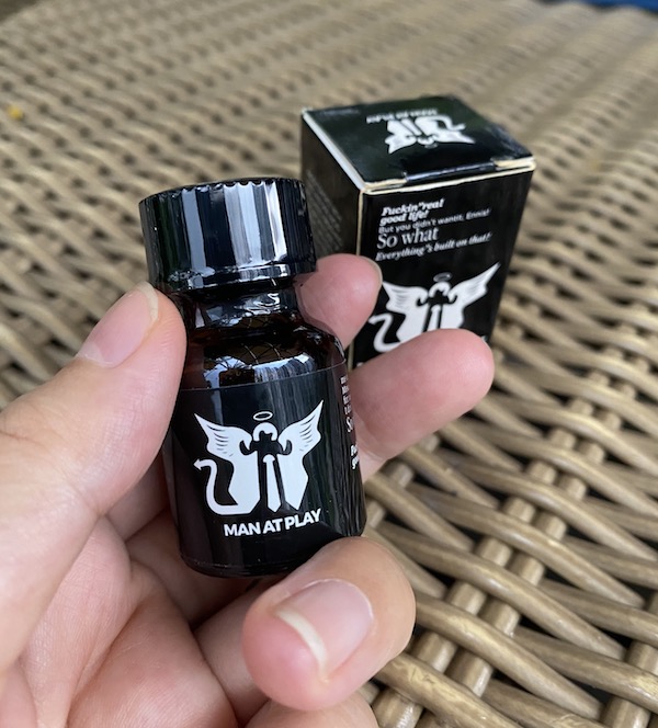 Popper Man At Play đen 10ml chính hãng cho Top Bot cực mạnh